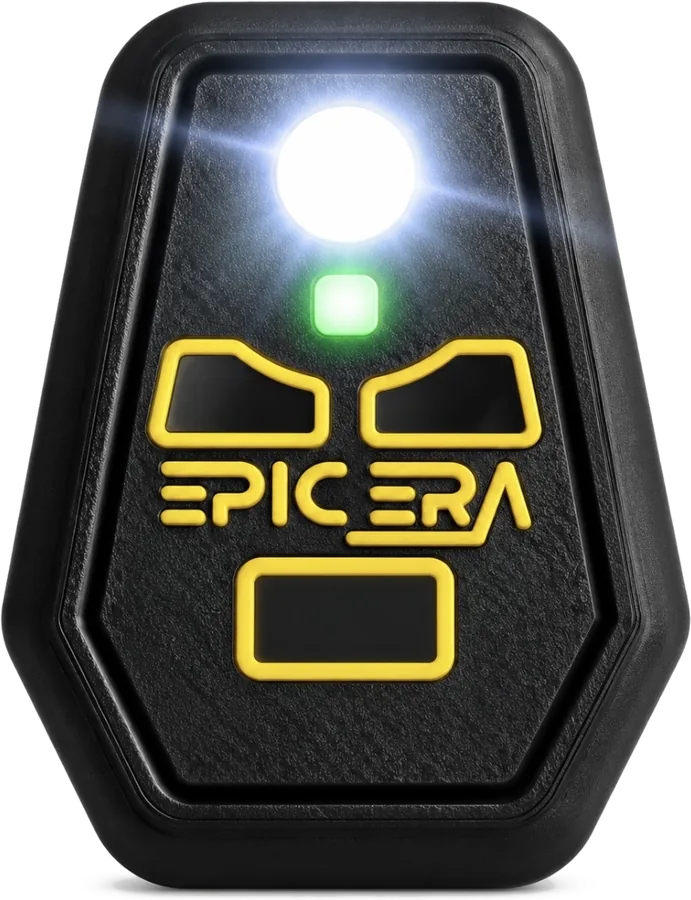 Epic ERA Shield V3 with its alert light on