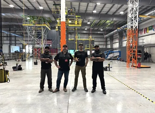 Epic Global Innovations representatives following third-party validation testing at Gravitec Systems.
